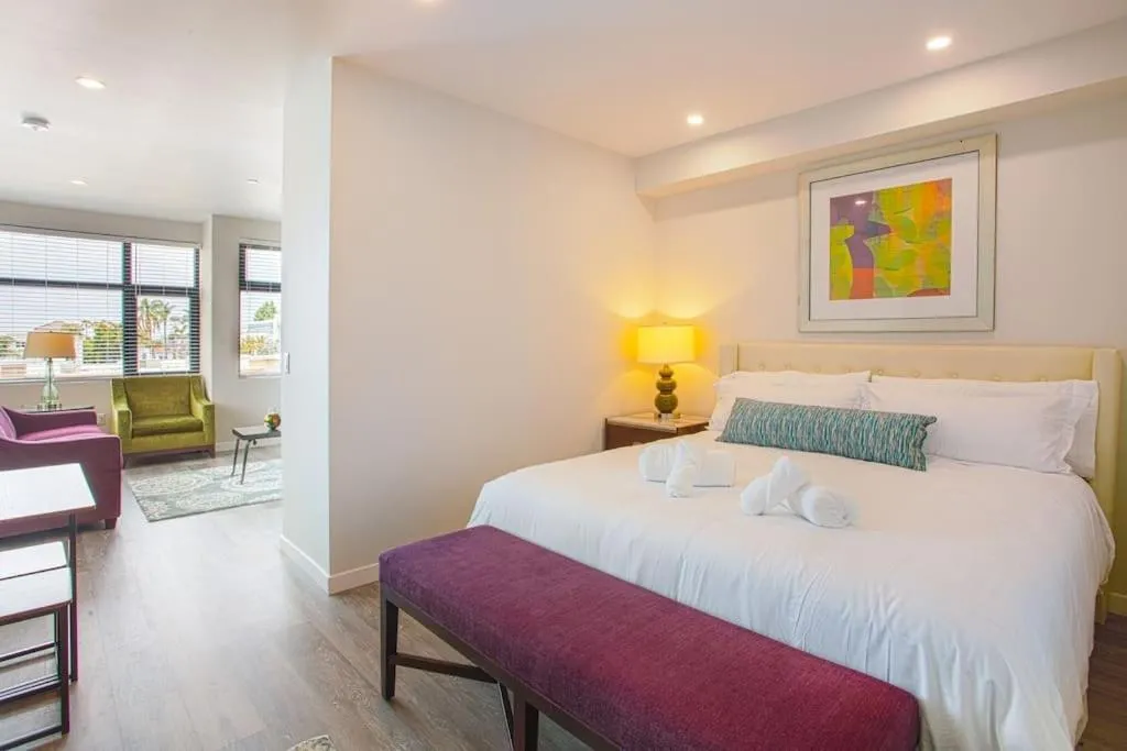 Image of One Bedroom Apartment with San Diego Downtown View