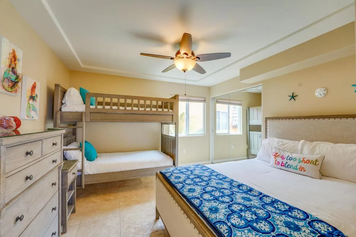 Image 6 of Stunning Ocean View Home w Rooftop Terrace, Firepit, Fast Wifi, AC & Parking!